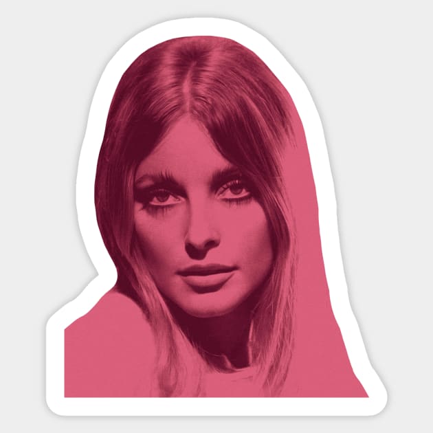 Pink Sharon Tate Sticker by star girl